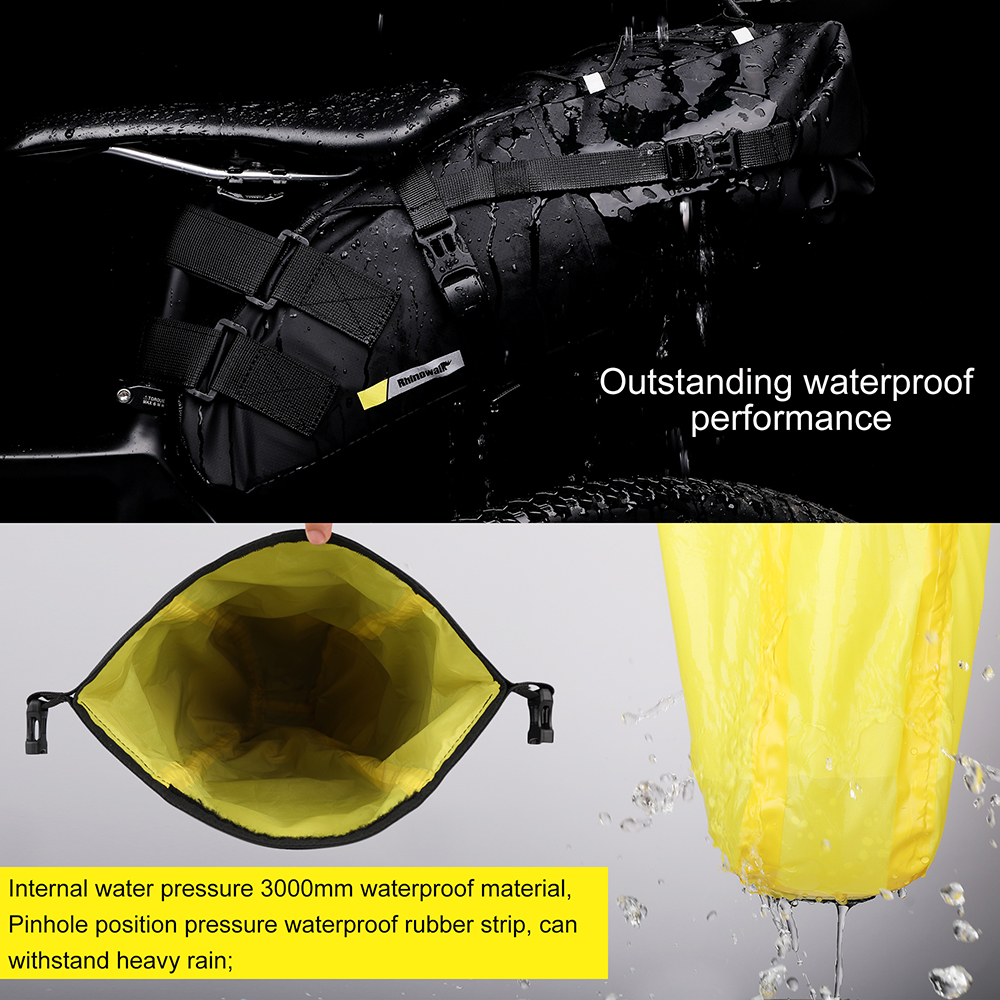 Rhinowalk Bike Bag Bike 10L 13 - Panniers Waterproof Rear recensie en prijs