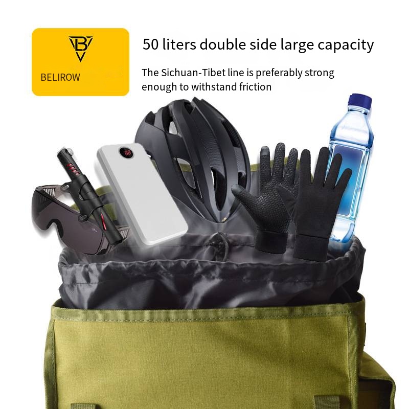 Large Capacity Bike Rear Bag D - Panniers Waterproof Rear recensie en prijs
