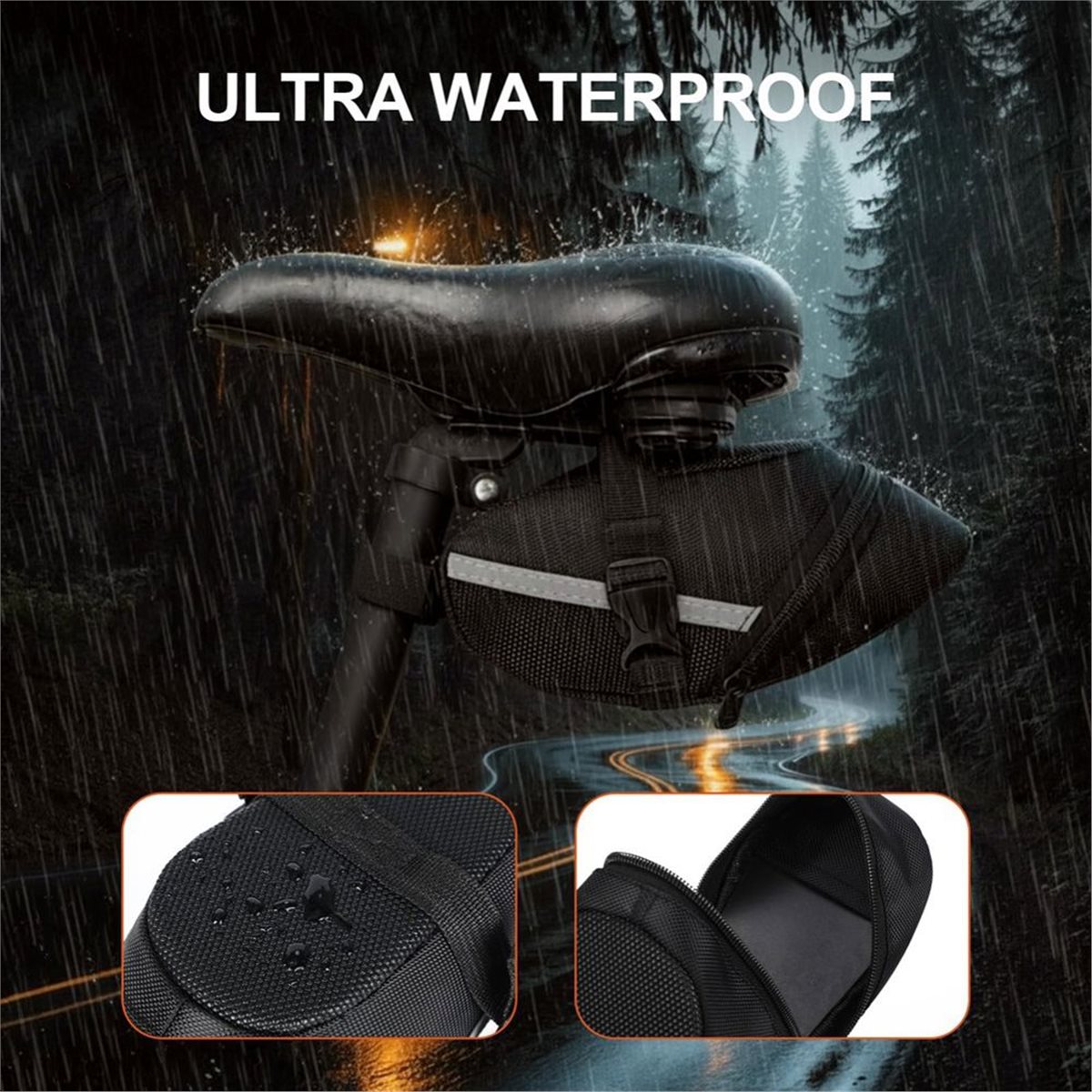 B72ABG 2 Pack Bike Seat Bag, B - Saddle Bag Under Seat recensie en prijs