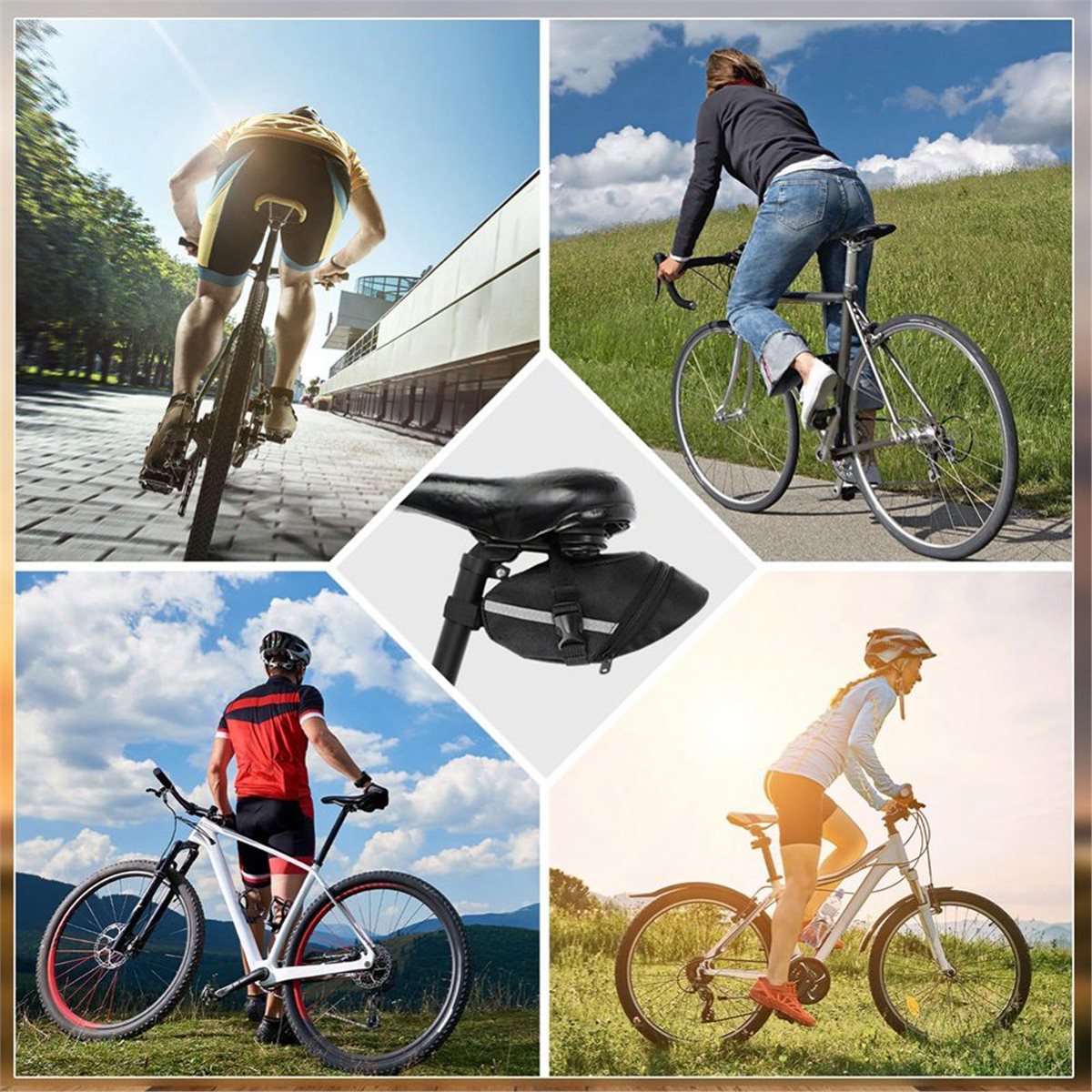 B72ABG 2 Pack Bike Seat Bag, B - Saddle Bag Under Seat recensie en prijs