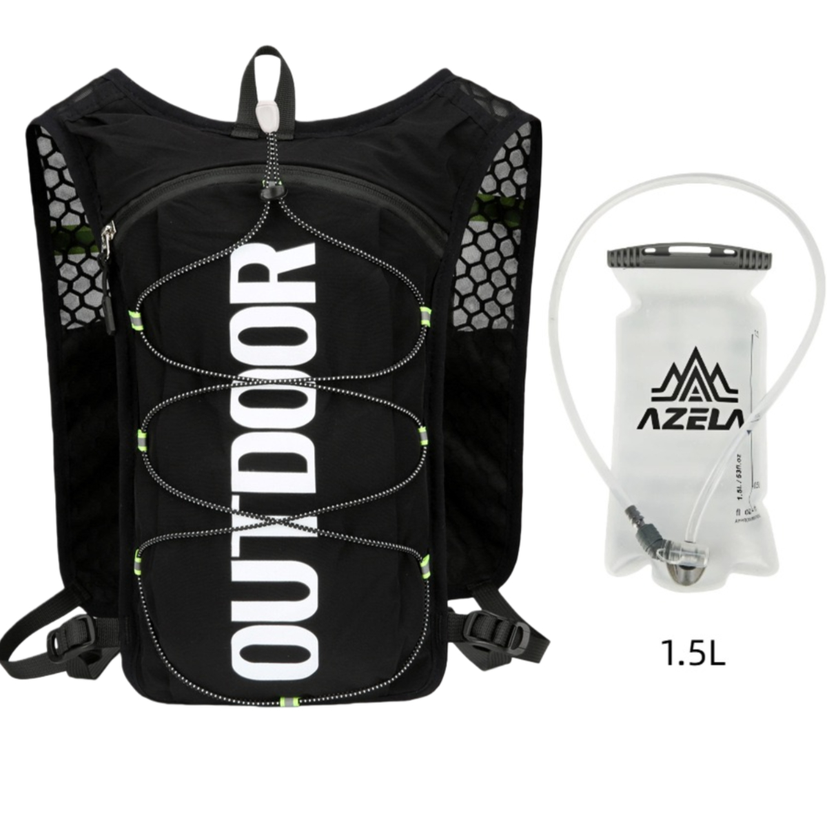 1PCS Running Hydration Vest Ba - Cycling Commuter Backpack recensie en prijs