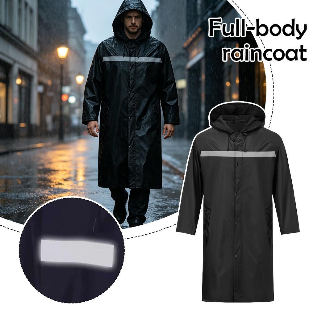 Unisex Full-Body Raincoat with - Cycling Commute Rain recensie en prijs