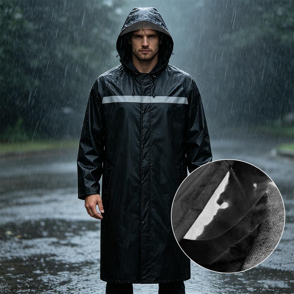 Unisex Full-Body Raincoat with - Cycling Commute Rain recensie en prijs