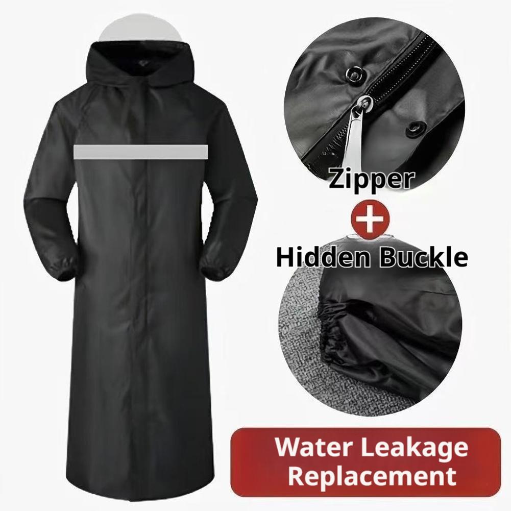 Unisex Full-Body Raincoat with - Cycling Commute Rain recensie en prijs