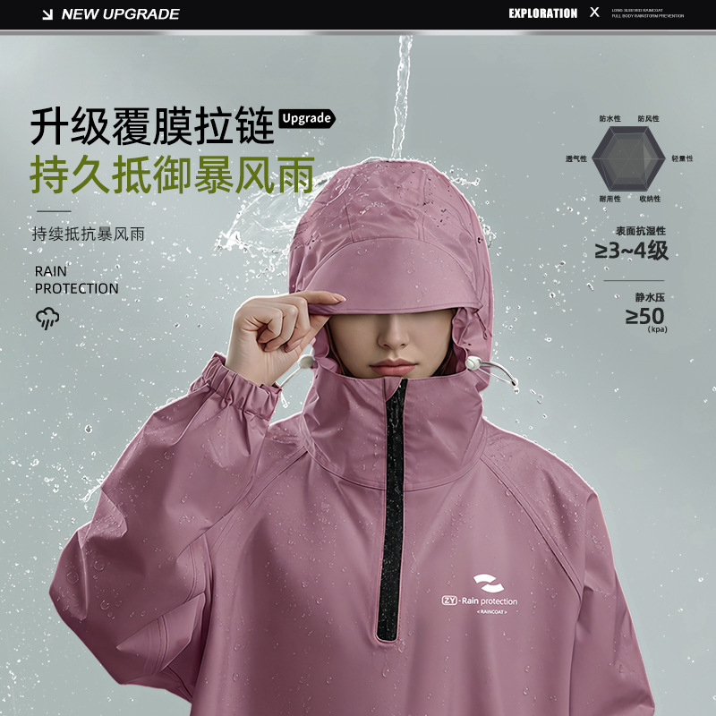 Unisex Long Sleeve Hooded Rain - Cycling Commute Rain recensie en prijs