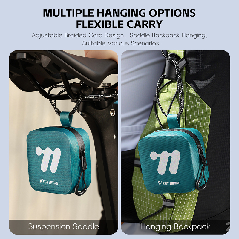WEST BIKING Mini Bike Saddle B - Saddle Bag Under Seat recensie en prijs