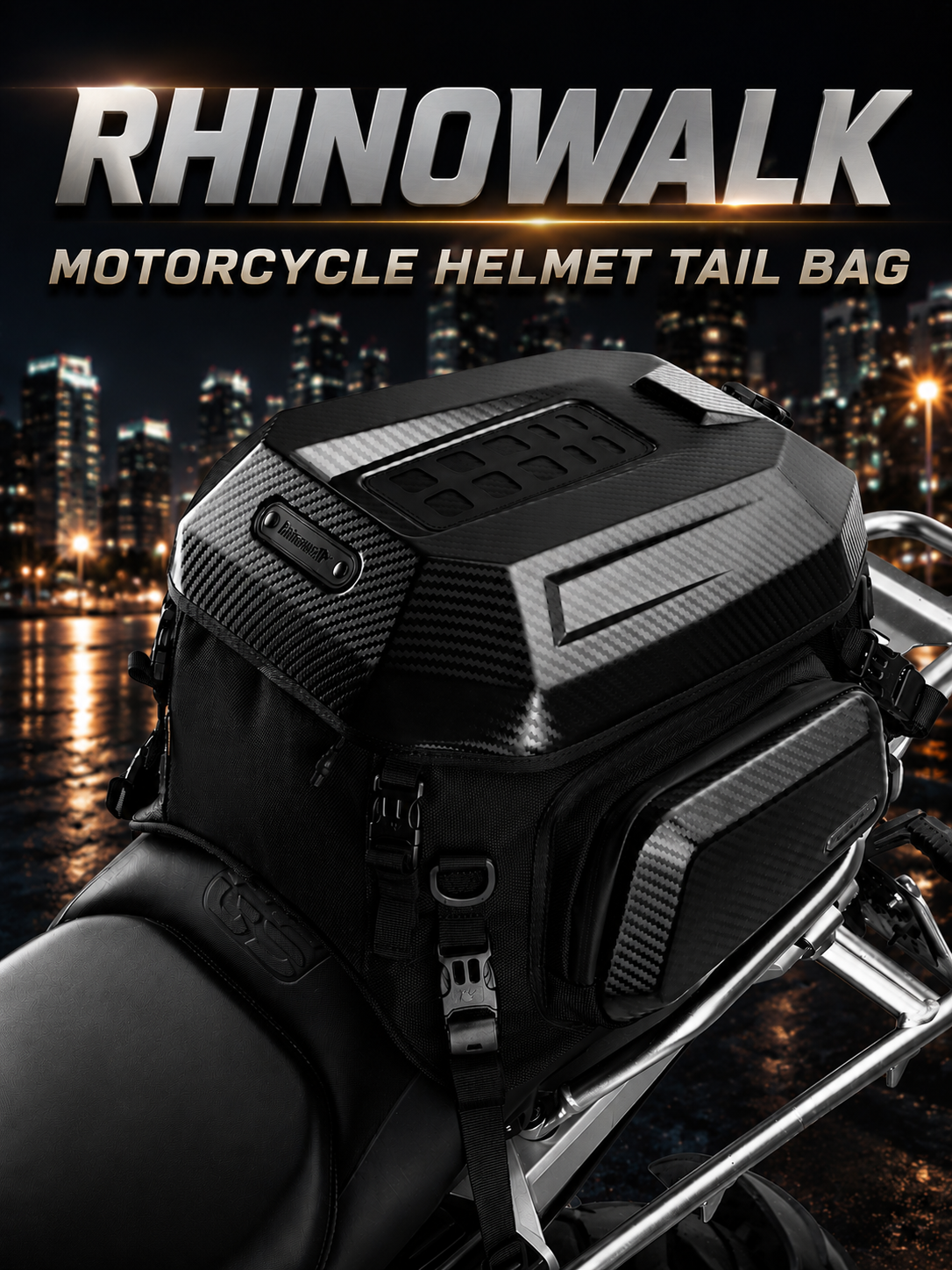 Rhinowalk Motorcycle Helmet Ta - Cycling Commuter Backpack recensie en prijs