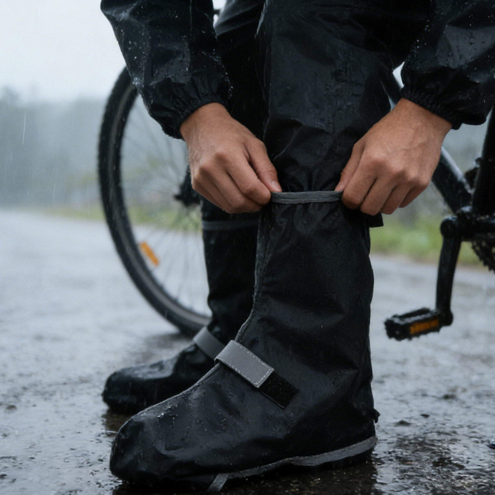 1Pair Waterproof Cycling Shoe  - Cycling Commute Rain recensie en prijs