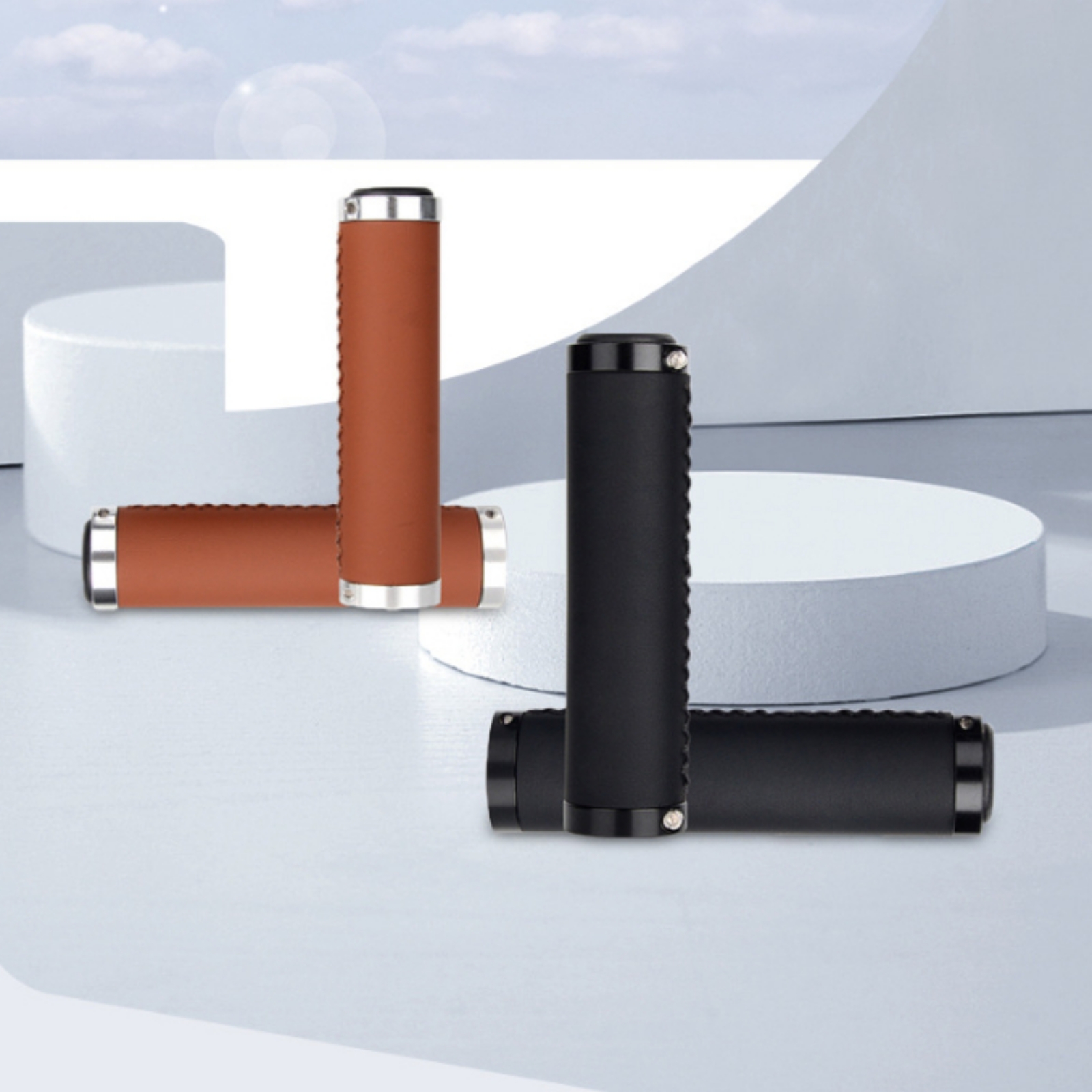 Leather Handlebar Grips Comfor - Commuting On Road Bike recensie en prijs