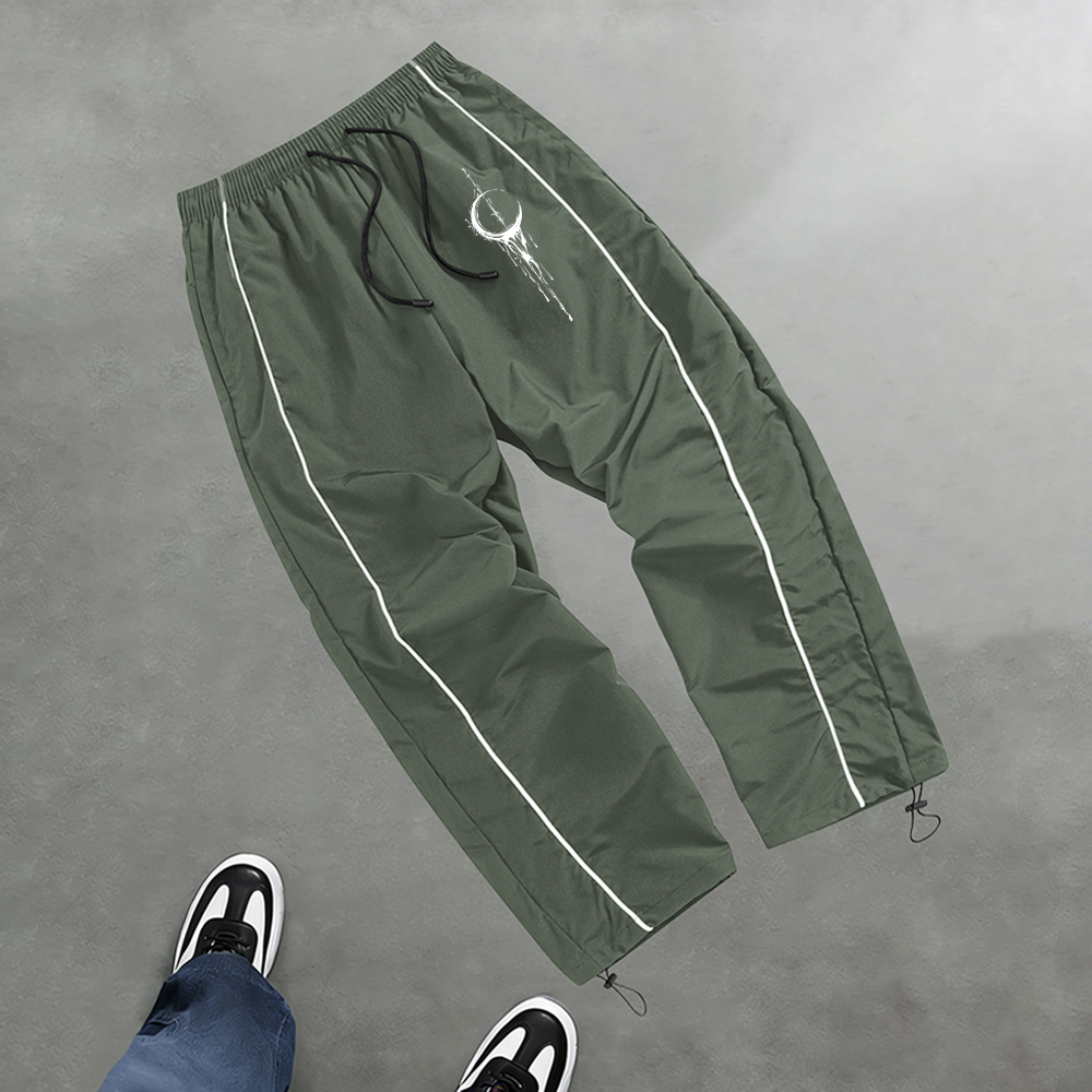 Men's Trendy Crescent Print Ca - Cycling Commute Training recensie en prijs