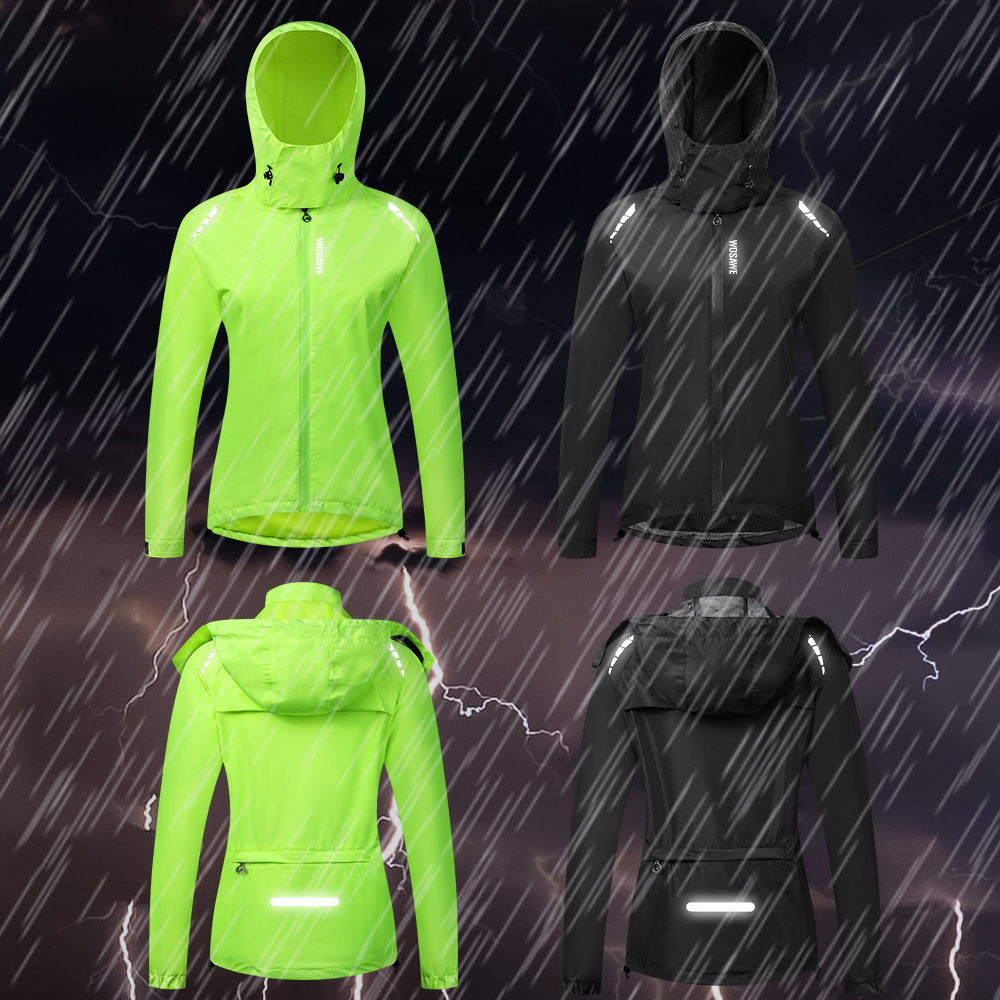 WOSAWE Cycling Raincoat Women  - Cycling Commuter Jacket recensie en prijs