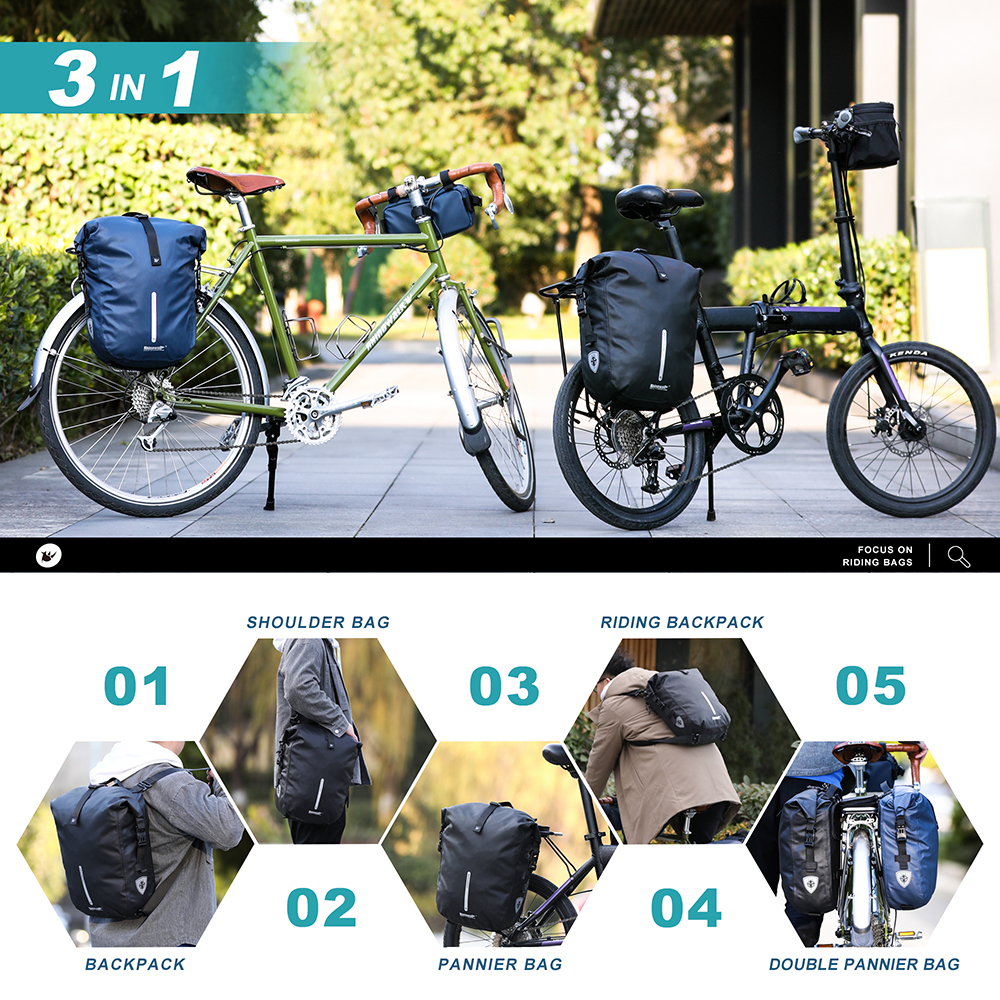 Rhinowalk Waterproof Bike Pann - Panniers Waterproof Rear recensie en prijs
