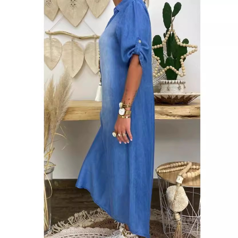 Loose Women's Denim Dress Wash - Cycling Commute Outfit recensie en prijs