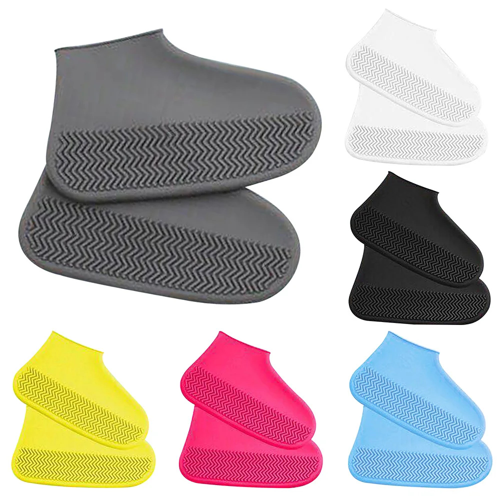 1 Pair Reusable Rubber Rain Bo - Cycling Commute Rain recensie en prijs