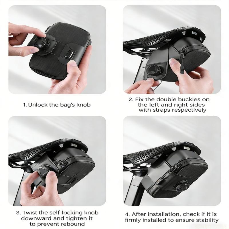 U2JB Waterproof Bicycles Under - Saddle Bag Under Seat recensie en prijs