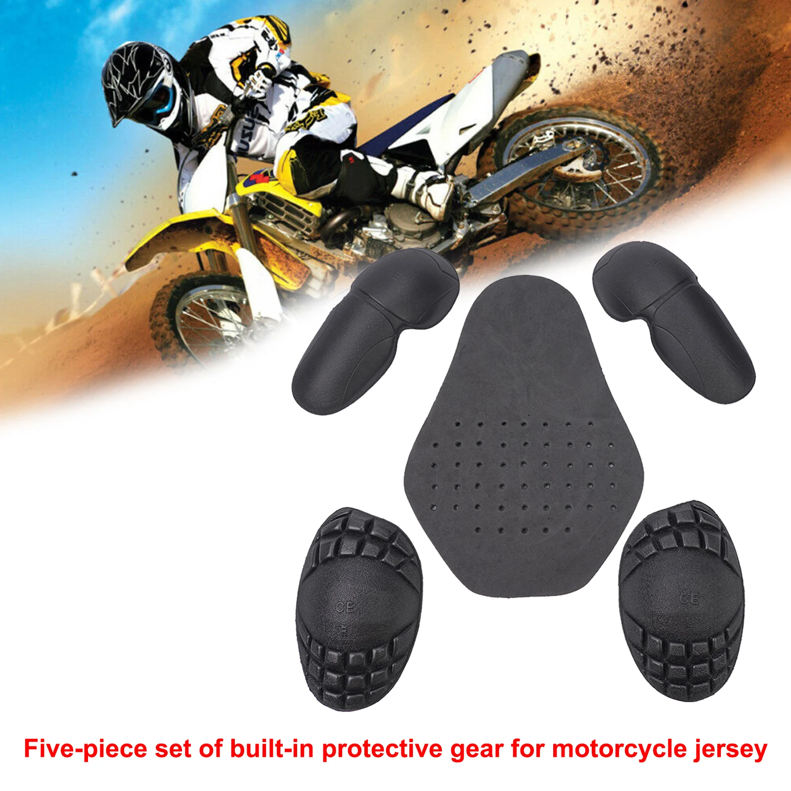 5PCS Motorcycle Bike Riding Ja - Cycling Commuter Jacket recensie en prijs