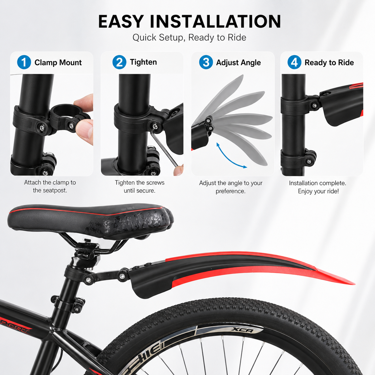 PINMOAP Mtb Road Bike Fender B - Cycling Commute Rain recensie en prijs