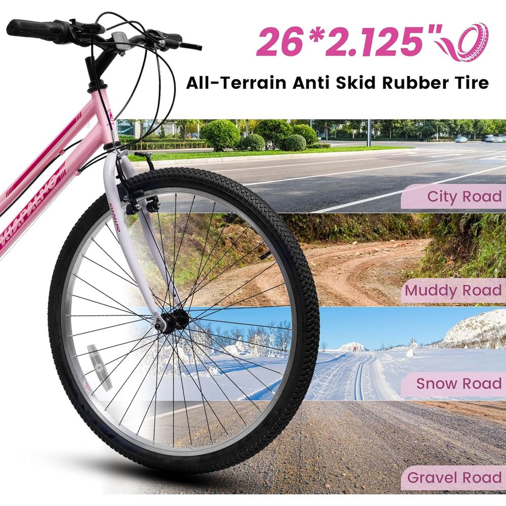 21-Speed 24/26 Inch Women's Mo - Cycling For Commute recensie en prijs