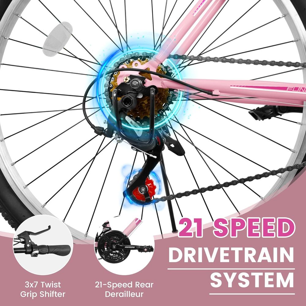 21-Speed 24/26 Inch Women's Mo - Cycling For Commute recensie en prijs