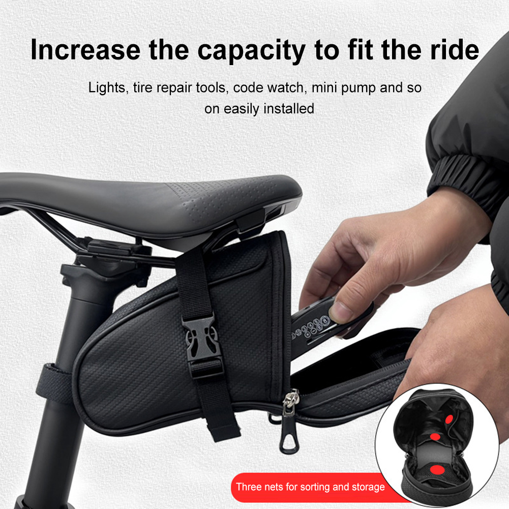 1L Bike Saddle Bag Waterproof  - Saddle Bag Under Seat recensie en prijs