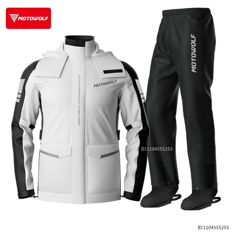 Rain Suit Motorcycle Rainwear  - Cycling Commute Rain recensie en prijs