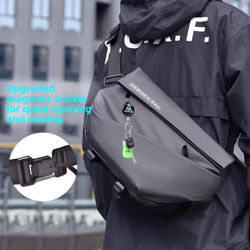 Magnetic Buckle Men Crossbody  - Cycling For Commute recensie en prijs