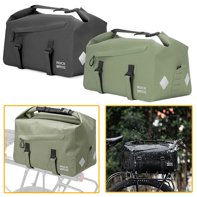 Bicycle Shelf Bag Expandable 1 - Panniers Waterproof Rear recensie en prijs