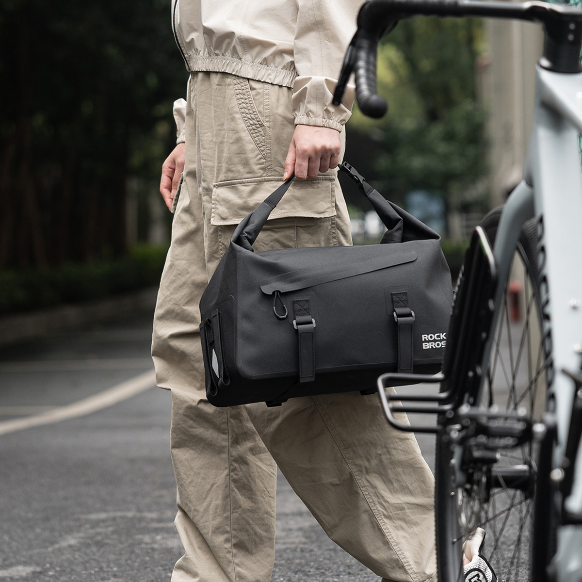 Bicycle Shelf Bag Expandable 1 - Panniers Waterproof Rear recensie en prijs