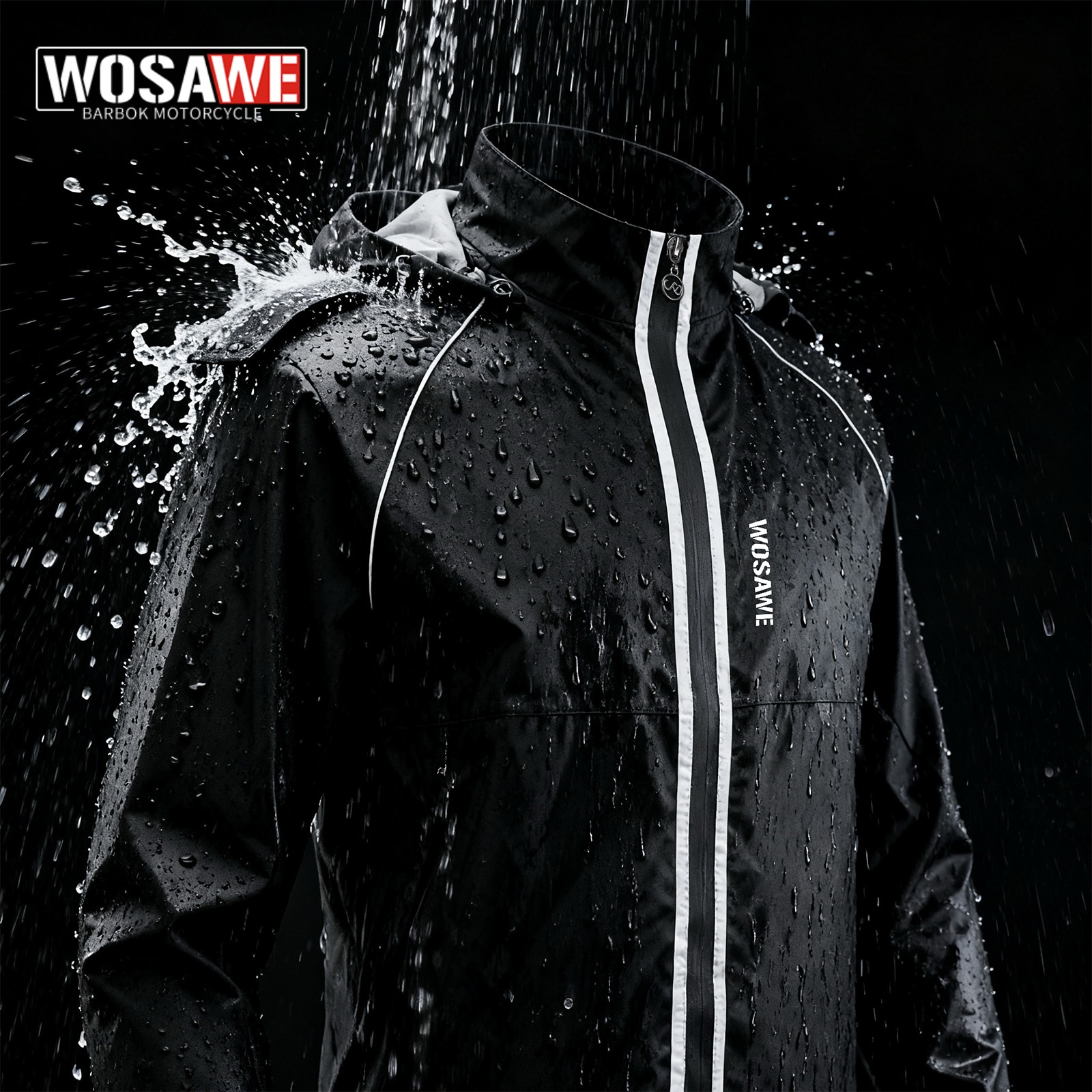 WOSAWE Reflective Motorcycle R - Cycling Commute Rain recensie en prijs