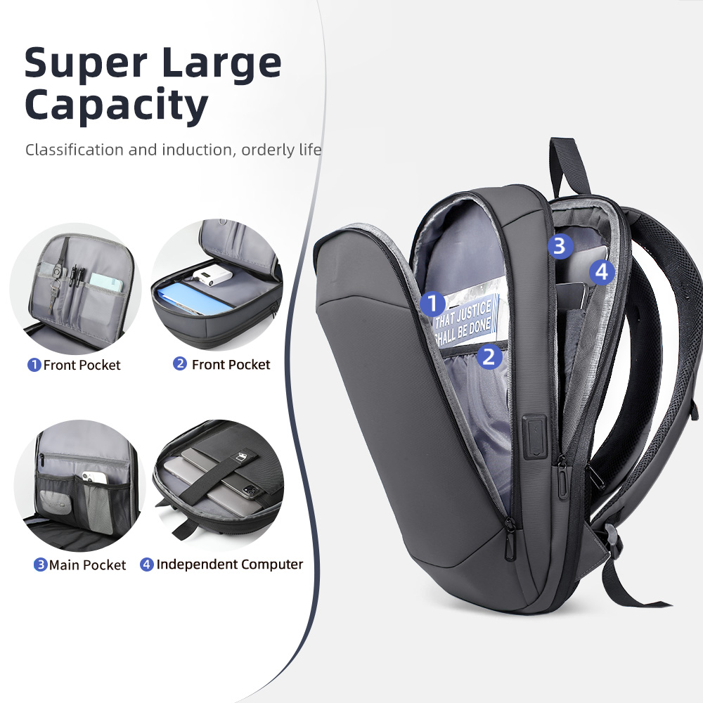 HK Business Backpack for Men 1 - Cycling Commuter Backpack recensie en prijs