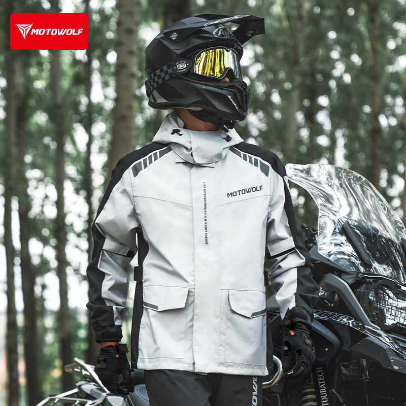 Motowolf Reflective Motorcycle - Cycling Commute Rain recensie en prijs