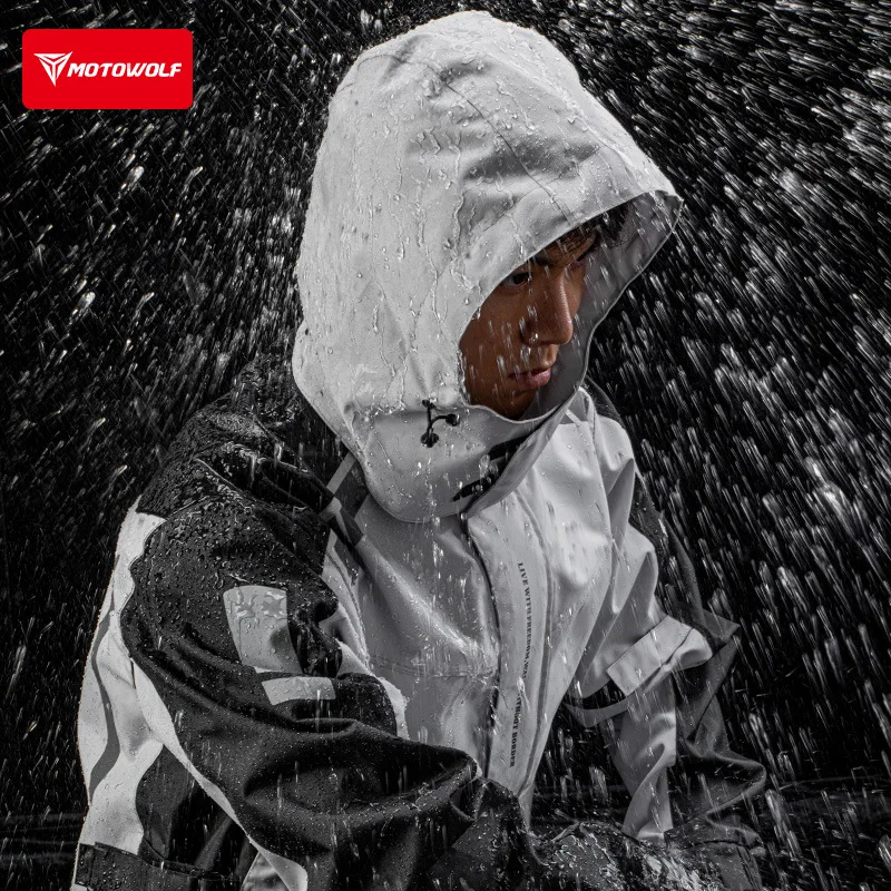 Motowolf Reflective Motorcycle - Cycling Commute Rain recensie en prijs